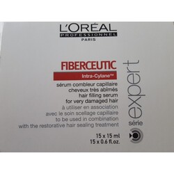 Loreal Fiberceutic Haarfaserauffüllendes Pflegeserum 15x15 ml