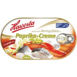 Hawesta Heringsfilet Paprika-Creme 200 g