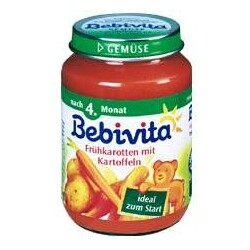 Bebivita Frühkarotten mit Kartoffeln ab 4 Monate 190 g
