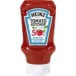 Heinz Tomatenketchup Squeeze 50% weniger Zucker 435 g