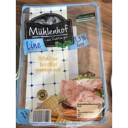Mühlenhof Line - Hähnchenbrustfilet gewürfelt in Schweinegelatine