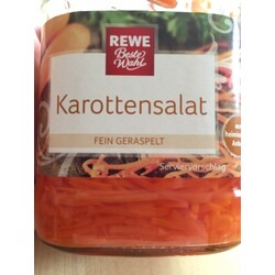 Rewe Beste Wahl Karottensalat fein geraspelt