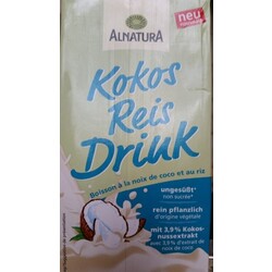 Alnatura Kokos Reis Drink