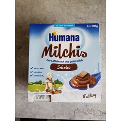 Humana Milchis Schoko Pudding, 4 x 100 g