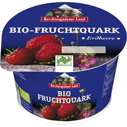 Berchtesgadener Land Bio-Fruchtquark Erdbeere ...