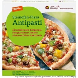 Tegut... Steinofen-Pizza Antipasti