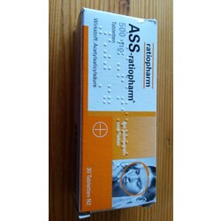 Ratiopharm – ASS-ratiopharm 500 mg Tabletten