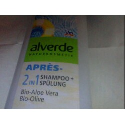 alverde Apres- 2 in 1 Shampoo+ Spülung