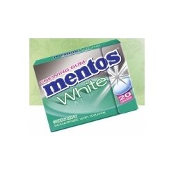 MENTOS Gum White Green-Mint 12 Stk