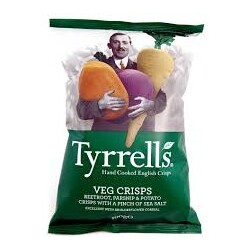 Tyrrell's - Veg Crisps, Hand cooked English Crisps