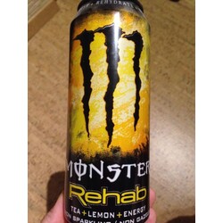 Monster Rehab Tea+Lemon+Energy