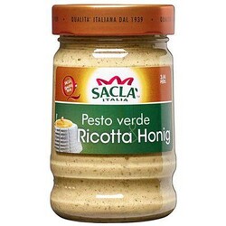 Sacla Pesto verde - Ricotta und Honig