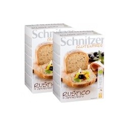 glutenfree Bio Rustico + Amaranth Bio-Brot (2 x 500 g) von Schnitzer