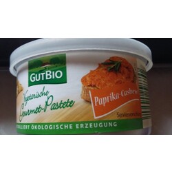 GUT BIO - Vegetarische Gourmet-Pastete „Paprika-Cashew“