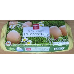 REWE Beste Wahl 10 frische Eier aus Freilandhaltung
