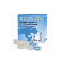 Biolan Augentropfen gel 20 Monodosen (20x0.35 ml)