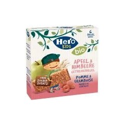 Hero Kids Riegel Himbeer Apfel Bio, 6 x 30 g
