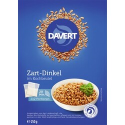 Davert Zart-Dinkel im Kochbeutel, 250 g