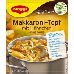 Maggi Fix & Frisch Makkaroni-Topf mit Hähnchen 42 g
