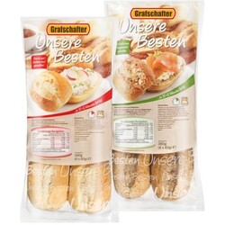 Aufback Hörnchen - Brot zum Aufbacken - Knack&Back™