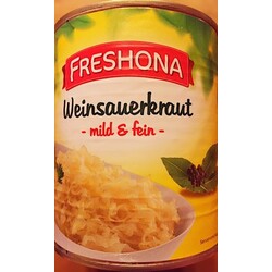 Freshona – Weinsauerkraut mild & fein