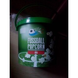Fussball Popcorn süss