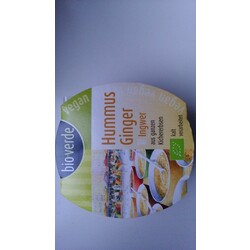 Bio-Verde Hummus-Ginger vegan, 150g