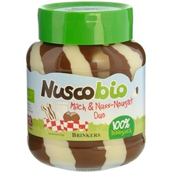 Nuscobio Milch & Nuss-Nougat Duo Creme