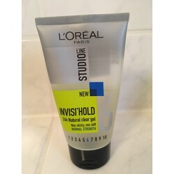 L'Oréal invisi'hold 24h natural clear gel 6