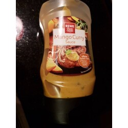 Rewe Beste Wahl Mango Curry Sauce
