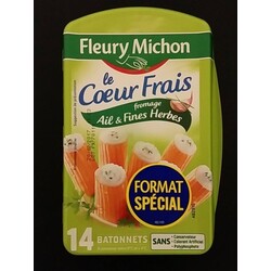 Fleury Michon Le Coeur Frais Fromage Ail & Fines Herbes