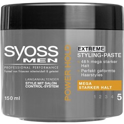 Syoss Power Hold Extreme Styling-Paste - Stärke 5 150 ml