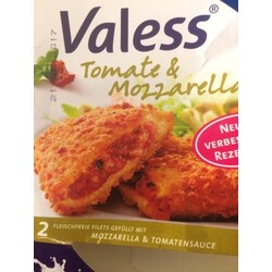 Valess Filets Tomate & Mozzarella, 180 g