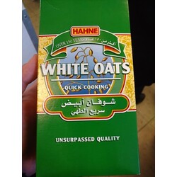 Hahne White Oats Quick Cooking