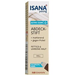 ISANA Young Active Clear Abdeckstift hell