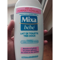 Lait de toilette mixa bébé 400 ml - Mixa bébé