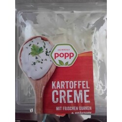 Popp Feinkost Kartoffel Creme Mit Frischen Gurken & Kräutern