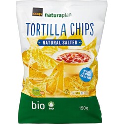 Coop Naturaplan Bio Tortilla Chips Natural Salted