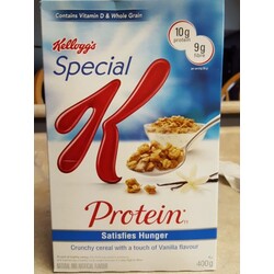 Kellogg's special K Protein Satisfies Hunger