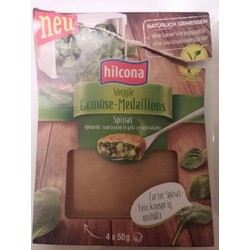 Hilcona Veggie Gemüse-Medaillons Spinat
