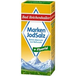 Bad Reichenhaller Markenjodsalz mit Fluorid 500 g