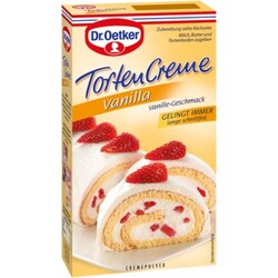 Dr.Oetker Tortencremepulver Erdbeer-Sahne 140 g