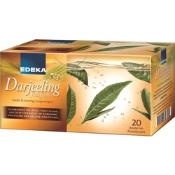 Edeka Darjeeling 1st flush Tee  20 x 1,75 g