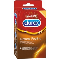 Durex Natural Feeling Kondom, 8 Stück