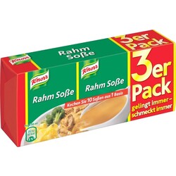 Knorr Rahm Soße Dreierpackung 3x 34 g