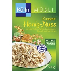 Kölln Knusper Honig-Nuss Hafer-Müsli