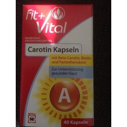 Carotin Kapseln Fit+Vital