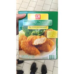 K Classic Chicken-Nuggets mit 8% Flüssigwürzung Tiefgefroren