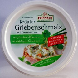 Ponnath - Kräuter Griebenschmalz