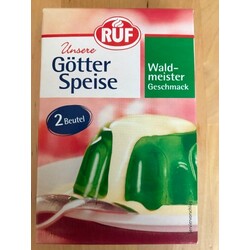 RUF Götterspeise Waldmeister-Geschmack